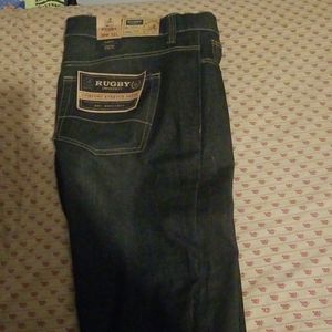 Rugby university denim jeans